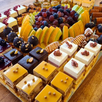 kagetapas med frugt